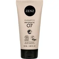 Zenz Organic Deep Wood No. 07 shampoing fortifiant pour cuir chevelu sensible 50 ml