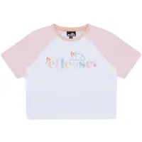 Ellesse Gambulli Cropped Short Sleeve T-shirt Blanc 13-14 Years Fille