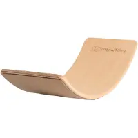 Meowbaby Planche D'équilibre Pour Enfants 80x30cm, Balance Board Avec Feutre Beige