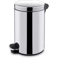 Hendi Poubelle ronde à pédale avec bac intérieur, , 20 L, Ø 300 x (H) 440 mm
