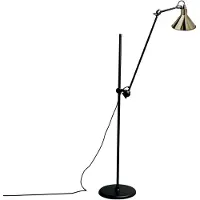 DCW éditions Gras n°215 Lampadaire Brass | Conical