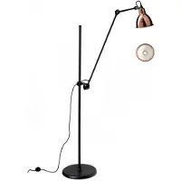 DCW éditions Gras n°215 Lampadaire Copper | White | Round