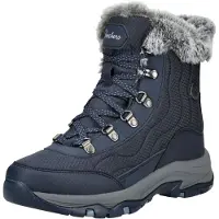 SKECHERS Trego Stormie Damen TEX Stiefelette Waterproof Blau