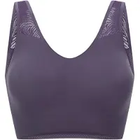 Schiesser Soutien-gorge ' Invisible Soft Lace ' indigo / violet