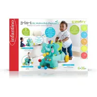 Infantino Porteur Eléphant Attrapeur De Balles 3 En 1