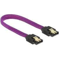DeLOCK Câble SATA droit vers droit avec verrouillage 6 Gb/s