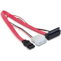 DeLOCK Câble d'alimentation Micro SATA vers SATA et Molex -