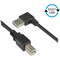 GOOD CONNECTIONS USB2.0 Kabel EASY A gew.-B schw. 3m
