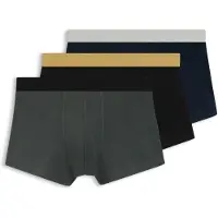 BOSS pour homme. 50546808 Lot de 3 caleçons en coton noir, bleu, vert (M), Homewear