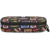 Eastpak Étui 'Oval Single' jaune / rouge / noir / blanc