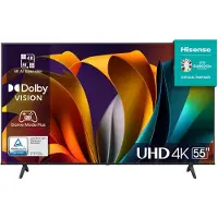 Hisense DLEDTV 139cm UHD 60Hz DVBT2/C/S SmartTV QuadC HDR G sw