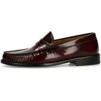 Manfield Chaussure basse bordeaux