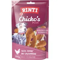Rinti 80g Chicko Plus Cuisses de poulet avec calcium - Friandises pour Chien