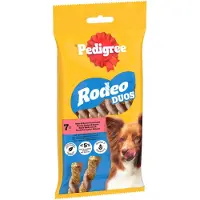 Pedigree Rodeo Duos friandise pour chien au poulet et goût de bacon (123 gr)