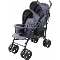 Bambisol Poussette Bilingue Navy Blue Bambisol pour Bébés