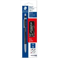 Staedtler Mars technico 780 Stylo à mines tombantes Carte blister avec 1 Mars technico (2 mm, HB, 1x)