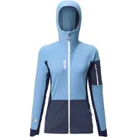 Millet - Veste de ski de randonnée - Pierra Ment Hoodie W Coronet Blue Saphir pour Femme en Silicone - Taille L - Bleu
