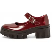 Art pour femme. 113731367003_008 Chaussures en cuir 1373 York burgundy (37), 5 à 8 cm, Boucle, Casuel, Classique, Bordeaux