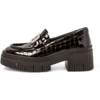 Art pour femme. 113721201003_001 Chaussures en cuir 1372 York noir (36), 3 à 5 cm, Aucun, Casuel, Classique