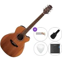 Takamine GN20CE-NS SET 2 Natural Satin Guitare Jumbo acoustique-électrique