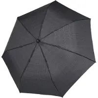 Doppler Parapluie gris / noir