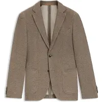 BOSS Veste Slim en coton à micro motif