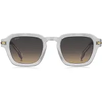 BOSS Lunettes de soleil - - Boss 1853/S KB7/PR - Wayfarer - Monture plastique grise - Verres UV400