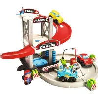 Ecoiffier Garage 2 Plants Abrick Doré Enfants