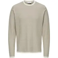 Only & Sons Pull-over 'Timmy' greige