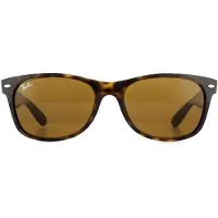 Ray-Ban Lunettes de soleil unies RB2132 à monture intégrale, en plastique