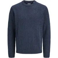 Jack & Jones Pull-over 'JJEDover' bleu