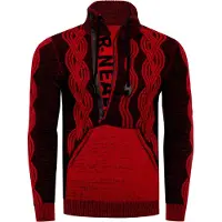 Rusty neal Pull-over rouge / noir
