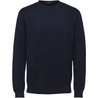Selected Pull-over 'SLHBerg' bleu marine