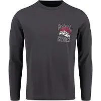 Key Largo T-Shirt 'Nevada Adventure' anthracite / rouge sang / blanc