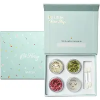 Oh Flossy Set de maquillage pour enfants avec paillettes, Sparkly,