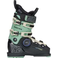 K2 Cortex 95 Boa Woman Alpine Ski Boots Vert 26.5 Femme