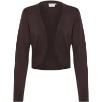 Kaffe Boléro 'Astrid' brun foncé