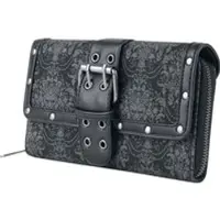 Killstar Portefeuille Gothic de - Fiends Secret Wallet - pour Unisexe - noir - Taille Standard