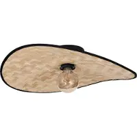 Eglo Lampe de plafond en rotin Marywell 52x34cm - E27
