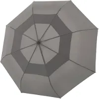 Doppler Parapluie gris / gris foncé