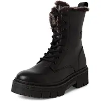 Tamaris Bottines à lacets noir