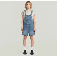 G-Star Salopette Short - Bleu moyen - Femmes