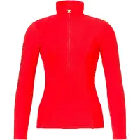 Goldbergh - Haut thermique demi-zippé - Brezza Flame pour Femme - Taille M - Rouge