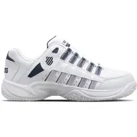 K-Swiss Chaussures de Tennis K Swiss Men Court Prestir Omni White Navy-Taille 44