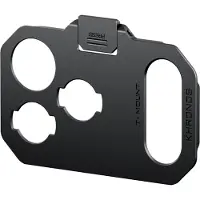 Tilta Adaptateur d'objectif Khronos série T pour iPhone 17 Pro Max - Gris sidéral