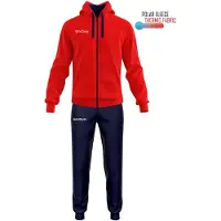 Givova King Tracksuit Rouge 10-12 Years Garçon