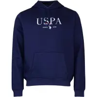 U.S. POLO ASSN. Sweat-shirt bleu foncé / blanc
