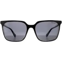 Polaroid Pld4163s557c5 55/18/145 Woman Polarized Sunglasses Noir Grey/CAT3 Femme