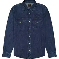 Lee Western Regular Fit Long Sleeve Shirt Bleu 3XL Homme