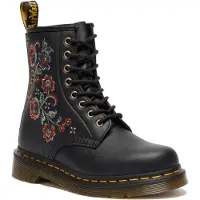 Dr. Martens Boots 1460 Vonda TF 8 Eye Boot Black Genix Nappa femmes - Noir - 36